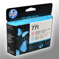 HP Druckkopf CE019A 771 light magenta + light cyan