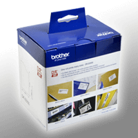 Brother PT Etiketten DK22205 weiss 62mm x 30,48m Rolle