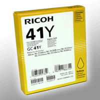 Ricoh Gel Cartridge 405764 GC-41Y yellow OEM