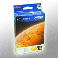 Brother Tinte LC-1100HYY yellow