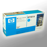 HP Toner Q7581A 503A cyan