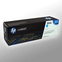 HP Toner CC531A 304A cyan (ca. 2.800 A4-Seiten bei 5%) Image
