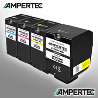 Kompatible Toner ersetzt Lexmark 74C2S Multipack KCMY, 4 Stück (ca. 4 x 7.750 A4-Seiten bei 5%) Image
