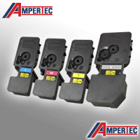 4 Ampertec Toner ersetzt Kyocera TK-5220 Multipack KCMY