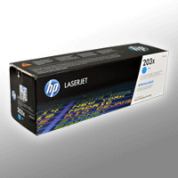 HP Toner CF541X 203X cyan (ca. 2.500 A4-Seiten bei 5%) Image