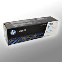 HP Toner W2211X 207X cyan