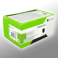 Lexmark Toner 71C2XC0 cyan (ca. 12.500 A4-Seiten bei 5%) Image