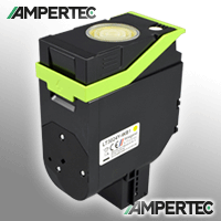Ampertec Kompatibler Toner ersetzt Lexmark 75M20Y0 yellow