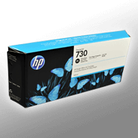 HP Tinte P2V73A 730 foto schwarz