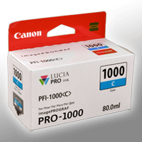 Canon Tinte 0547C001 PFI-1000C cyan