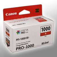 Canon Tinte 0554C001 PFI-1000R rot