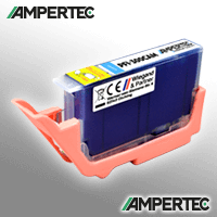 Ampertec Tinte ersetzt Canon PFI-300C 4194C001 cyan (14,4ml) Image