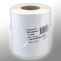 Epson Etiketten C33S045539 102mm x 51mm High Gloss Label 610 St.
