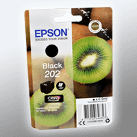 Epson Tinte C13T02E140 schwarz 202 (6,9ml) Image