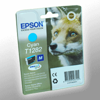 Epson Tinte C13T128240 cyan T1282