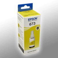 Epson Nachfülltinte C13T67344A yellow 673 T6734 (70ml) Image