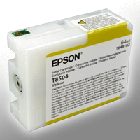 Epson Tinte C13T850400 yellow T8504