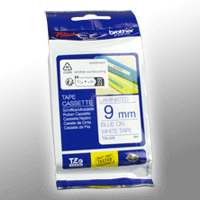 Brother P-Touch Band TZe-223 blau auf weiß 9mm / 8m laminiert (9mm x 8m) Image
