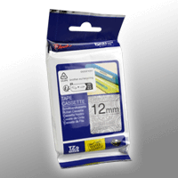 Brother P-Touch Band TZe-MPSL31 schwarz auf silber lace 12mm / 4m laminiert