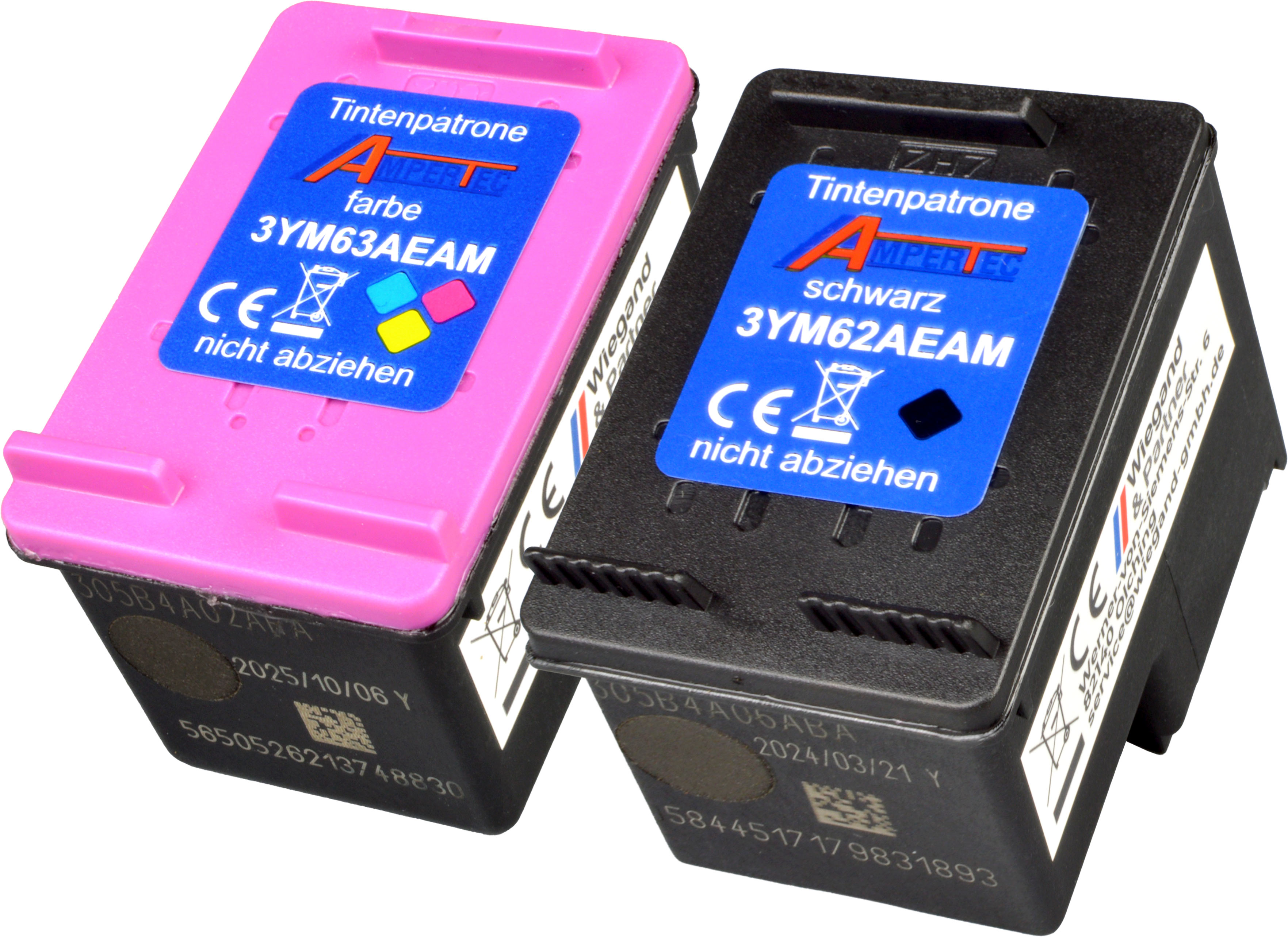 4260673716035 - 2 Tinten ersetzt HP 305XL  schwarz + 3-farbig