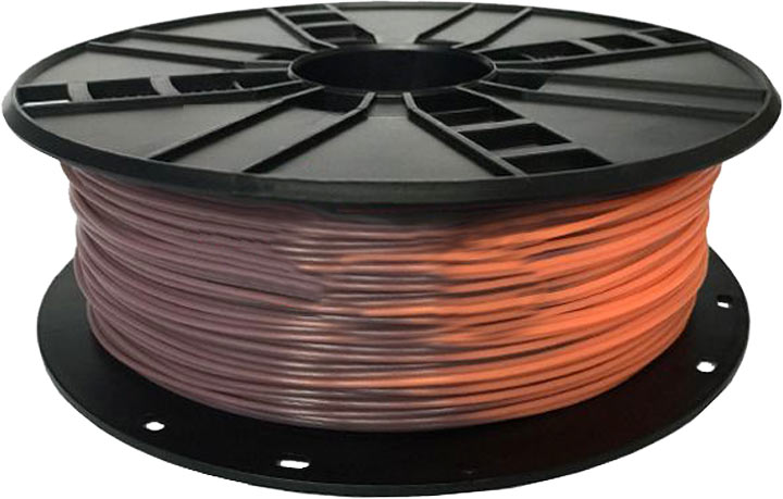 Ampertec 3D-Filament ABS Temperatur-Farbwechsel lila-pink 1.75mm 1000g