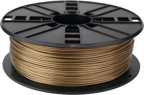 Ampertec 3D-Filament ABS gold 1.75mm 1000g Spule