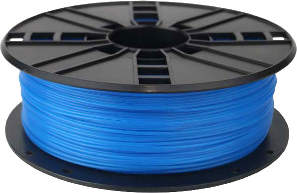 Ampertec 3D-Filament ABS blau phosphoreszierend 1.75mm 1000g Spule