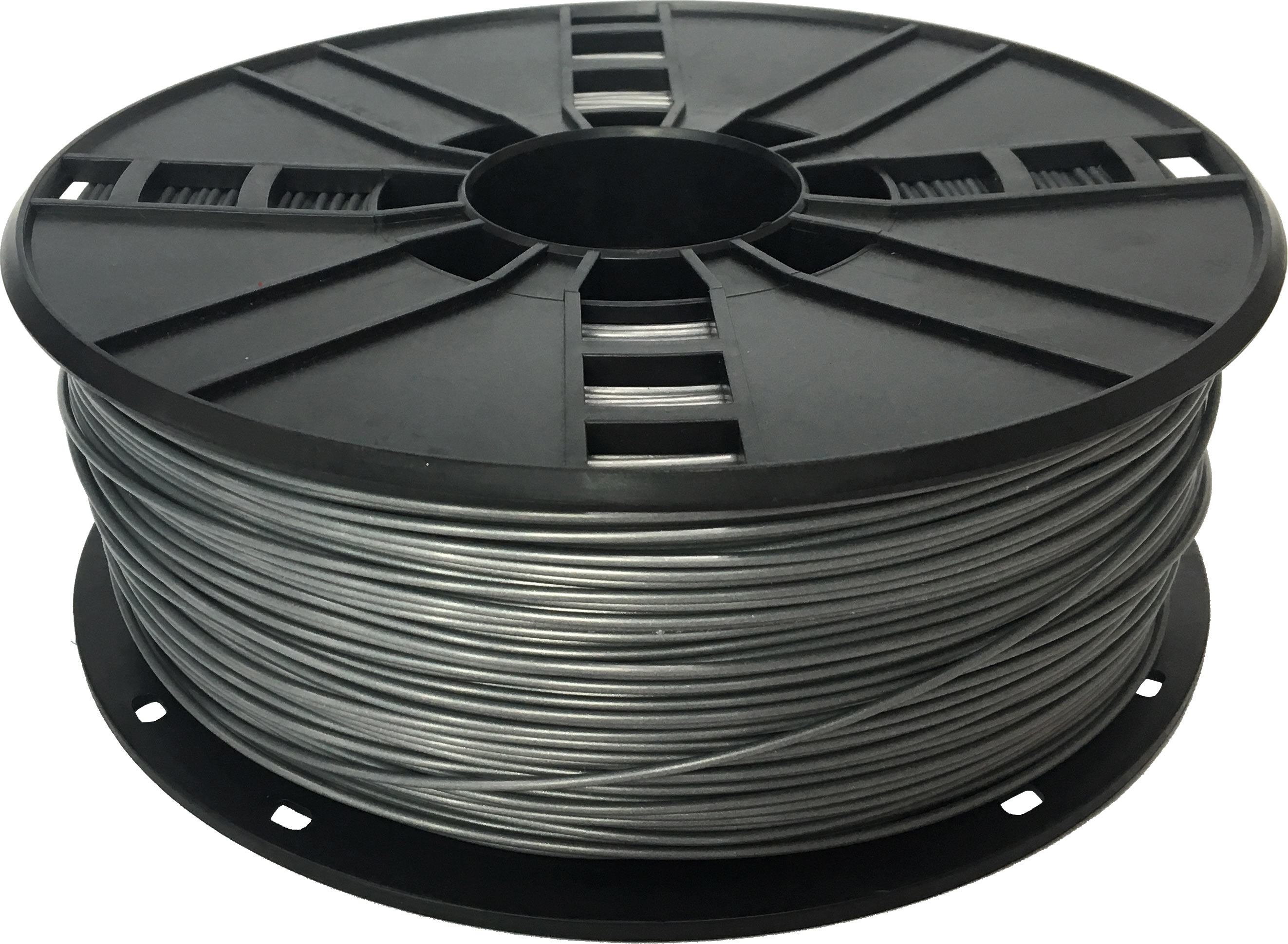 Ampertec 3D-Filament ASA UV/wetterfest silber 1.75mm 1000g Spule
