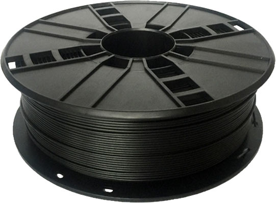 Ampertec 3D-Filament Nylon/PA schwarz 2.85mm 1000g Spule
