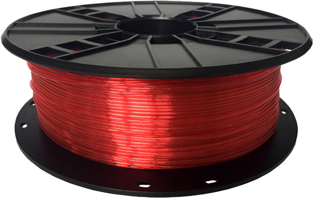 Ampertec 3D-Filament PETG rot 1.75mm 1000g Spule