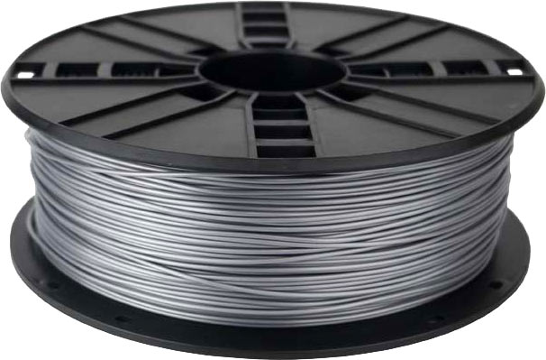 Ampertec 3D-Filament PLA silber 2.85mm 1000g Spule