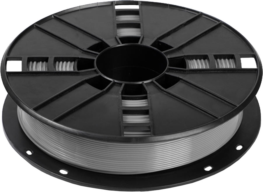 Ampertec 3D-Filament TPU flexibel grau 1.75mm 500g Spule