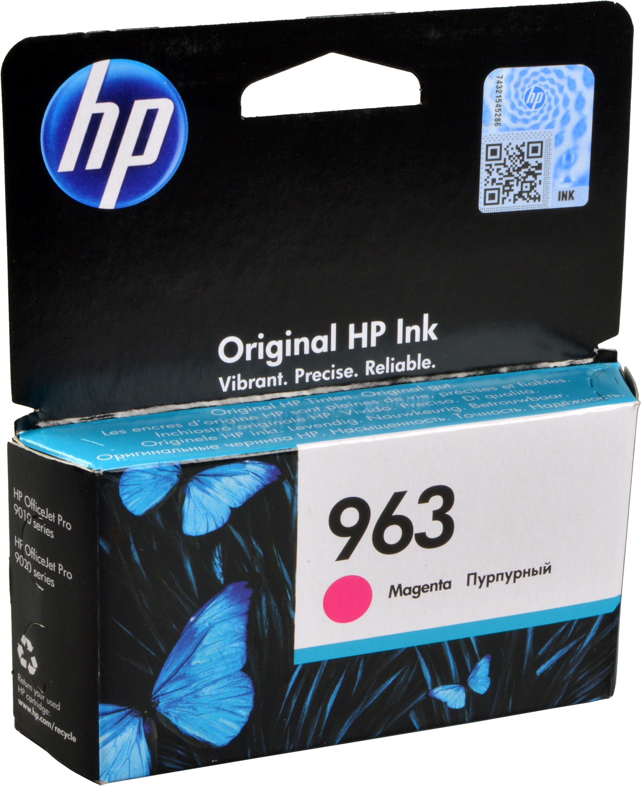 HP Tinte 3JA24AE  963  magenta