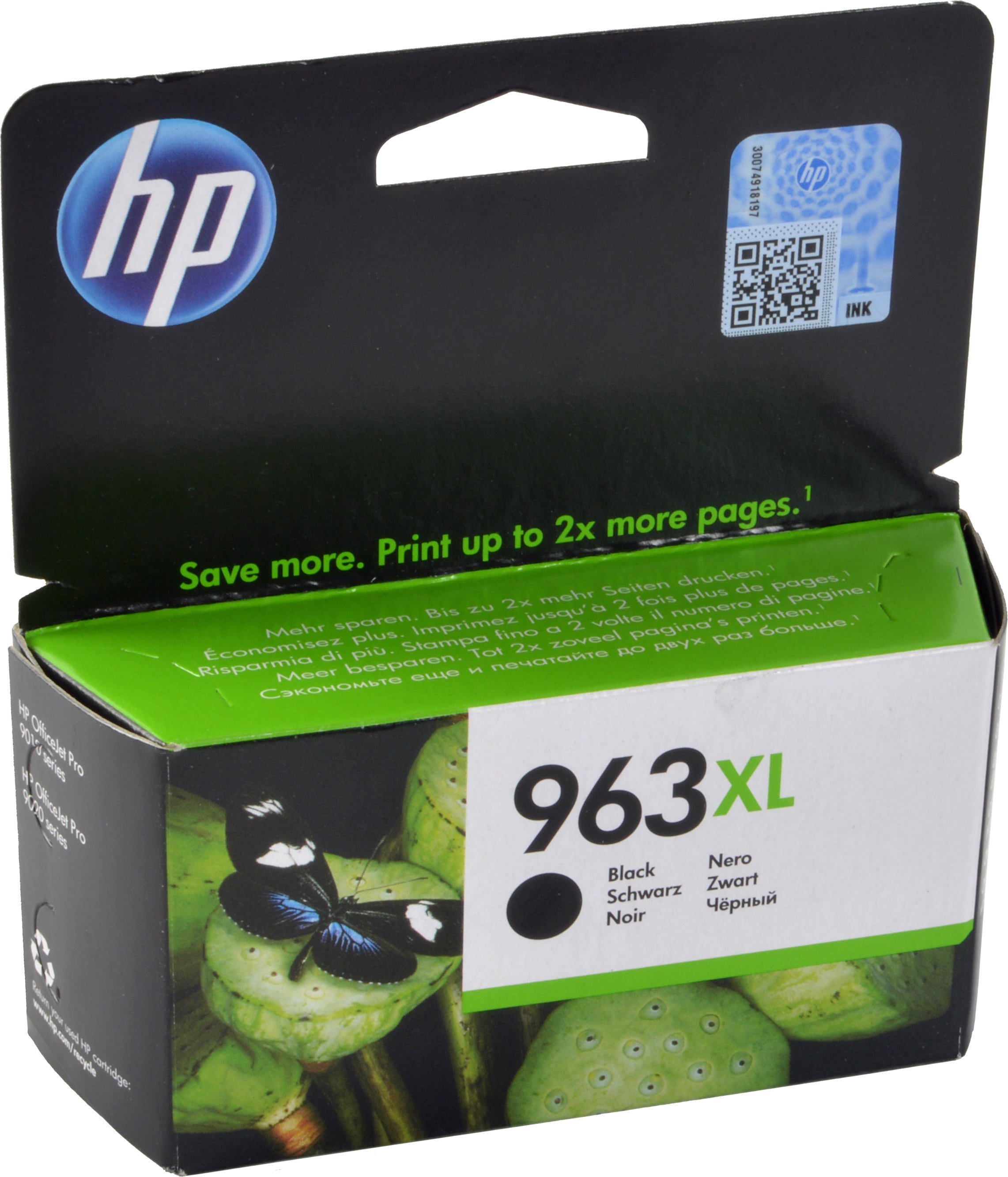 HP Tinte 3JA30AE 963XL schwarz