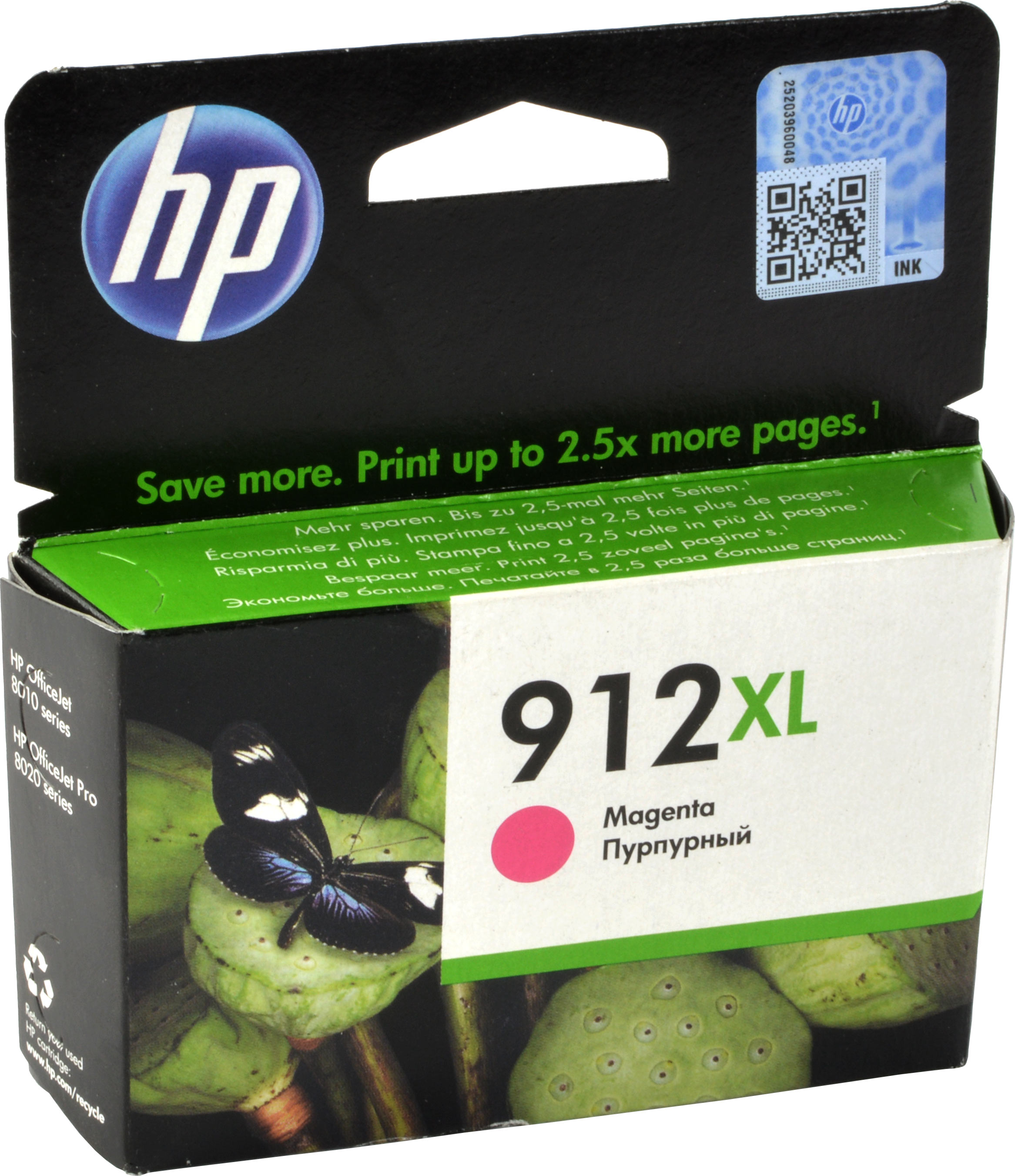 HP Tinte 3YL82AE  912XL  magenta