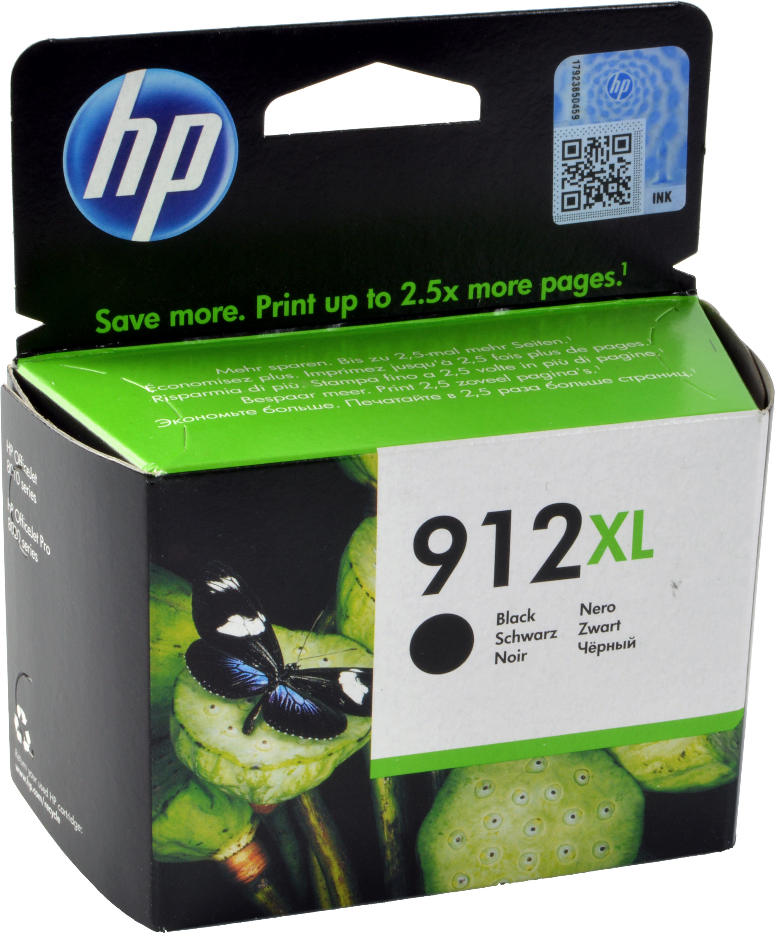 HP Tinte 3YL84AE  912XL  schwarz