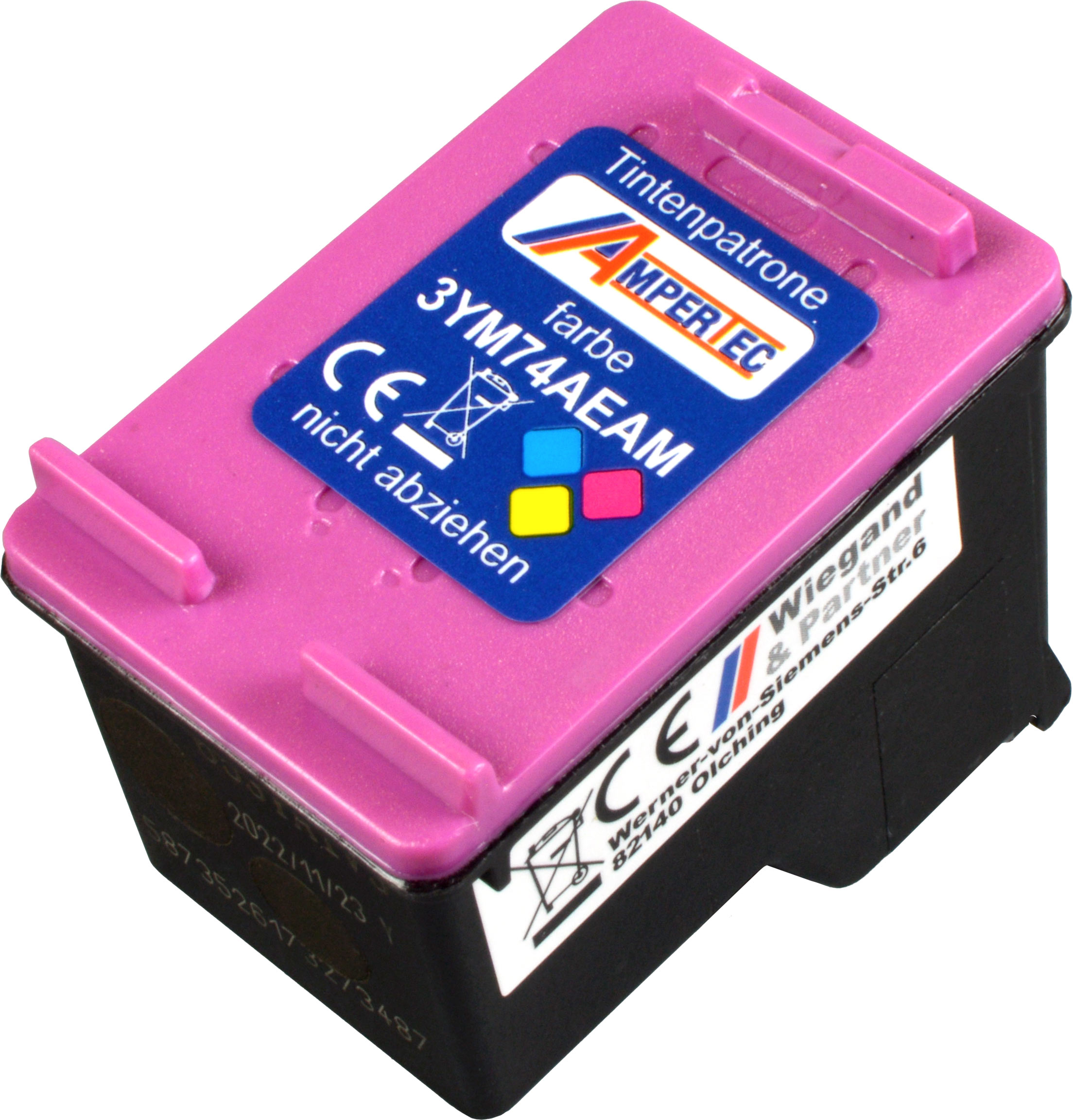 4262368916102 - Tinte ersetzt HP 3YM74AE  653  farbig