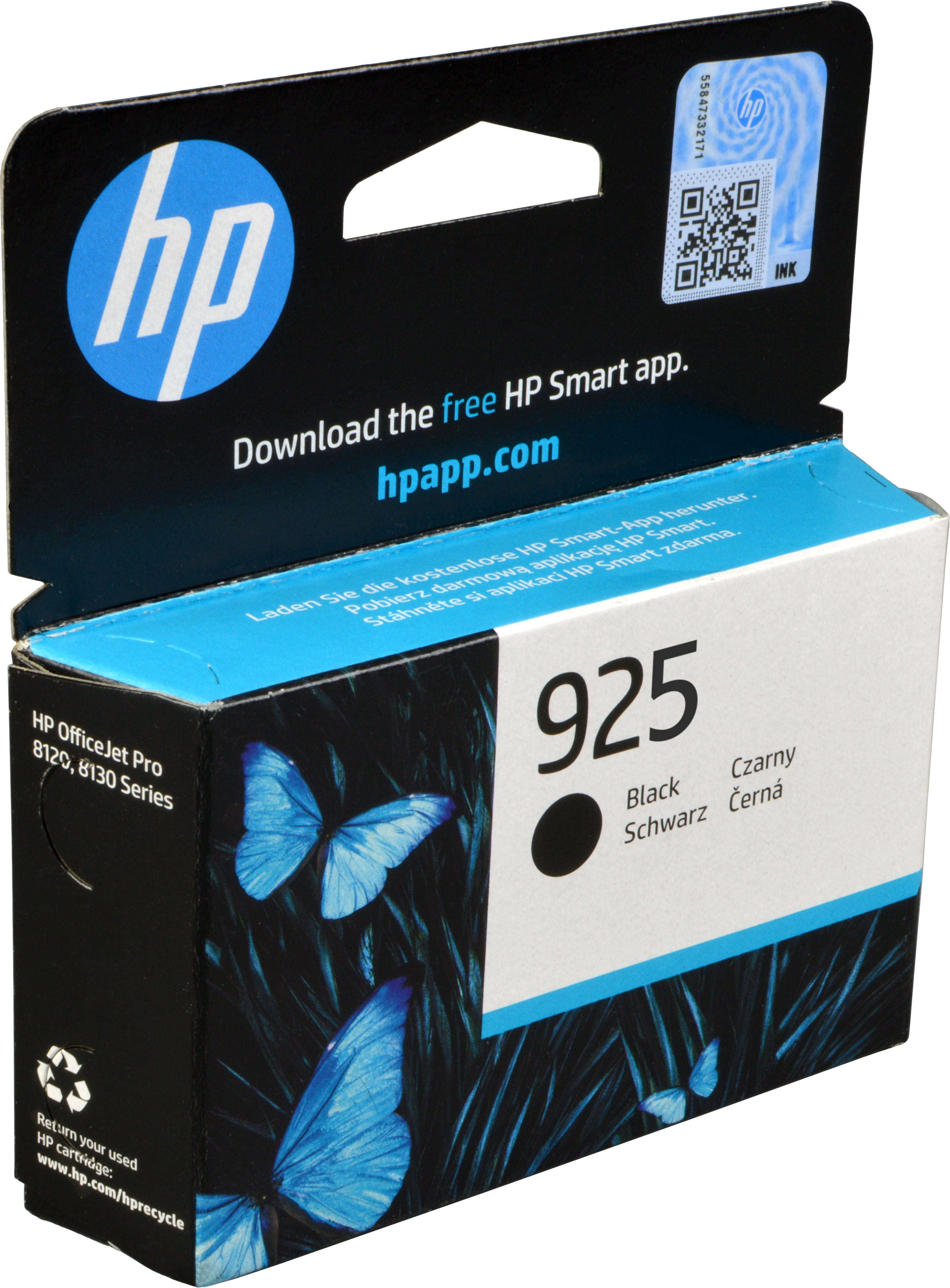 HP Tinte 4K0V9PE 925 schwarz