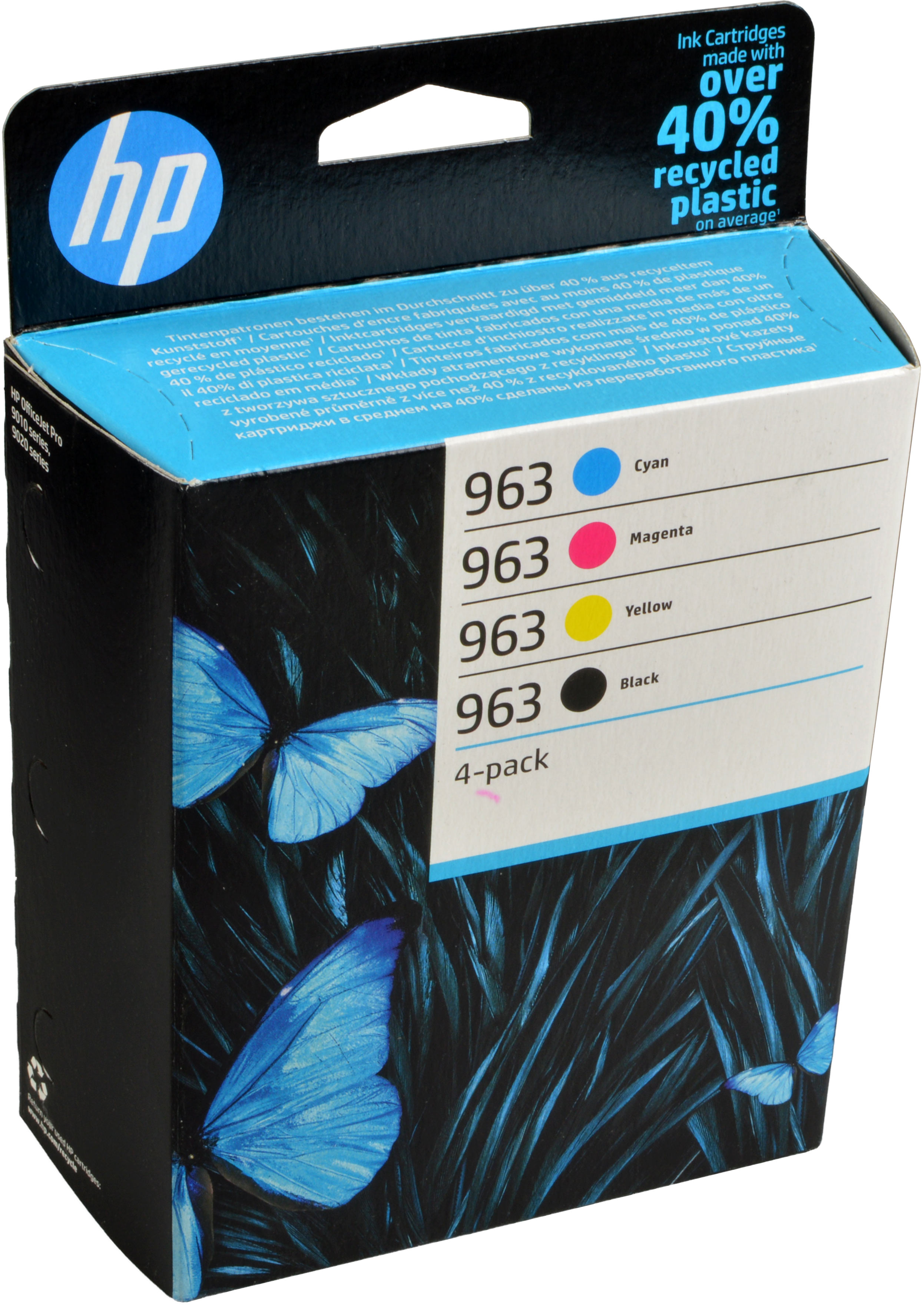 4 HP Tinten 6ZC70AE  963  4-farbig