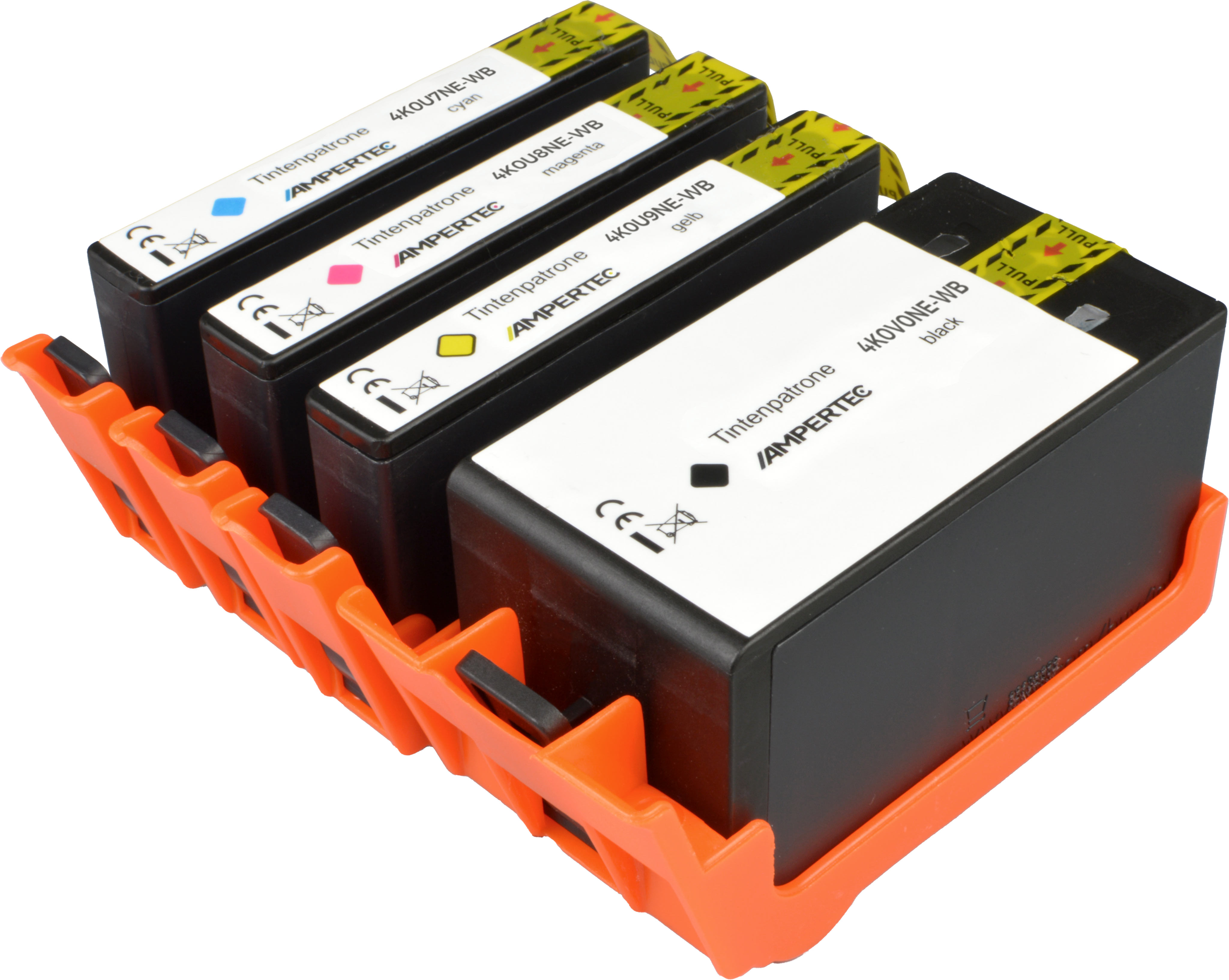 4 Kompatible Tinten ersetzt HP 924e Multipack KCMY
