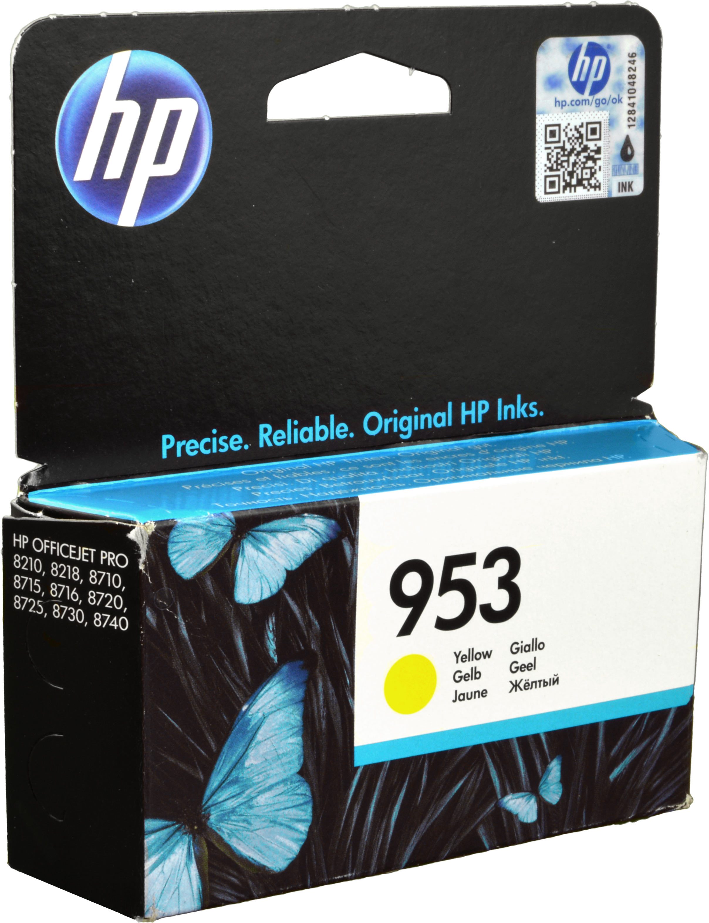 HP Tinte F6U14AE 953 yellow