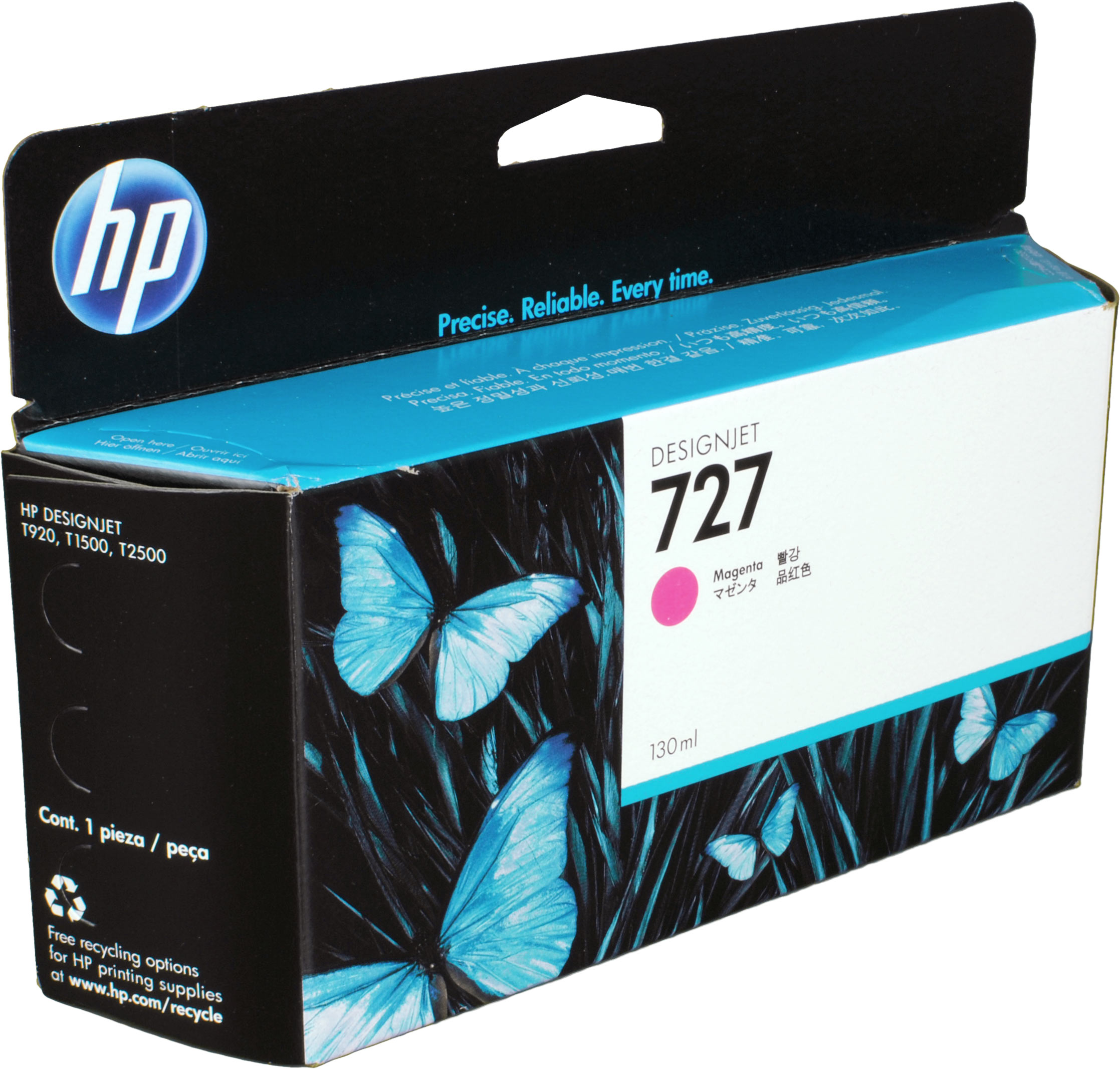 HP Tinte B3P20A 727 magenta