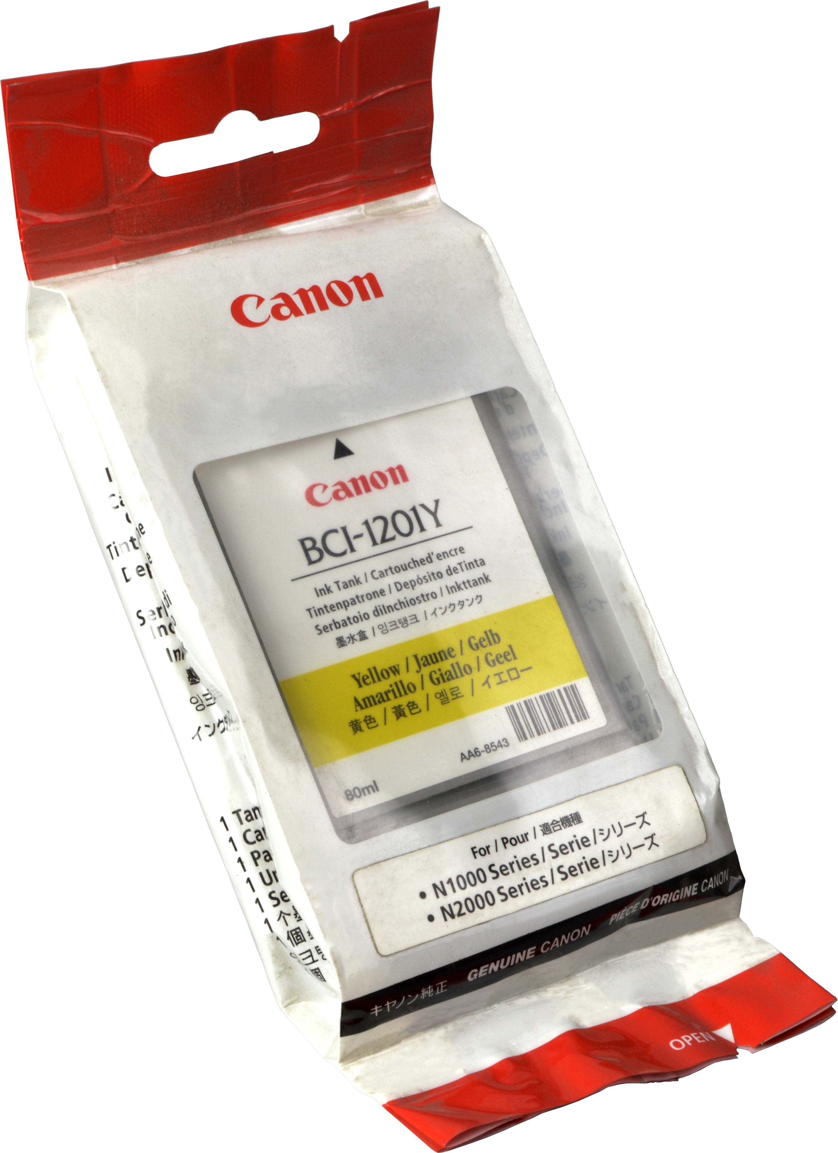 Canon Tinte 7340A001  BCI-1201Y  yellow