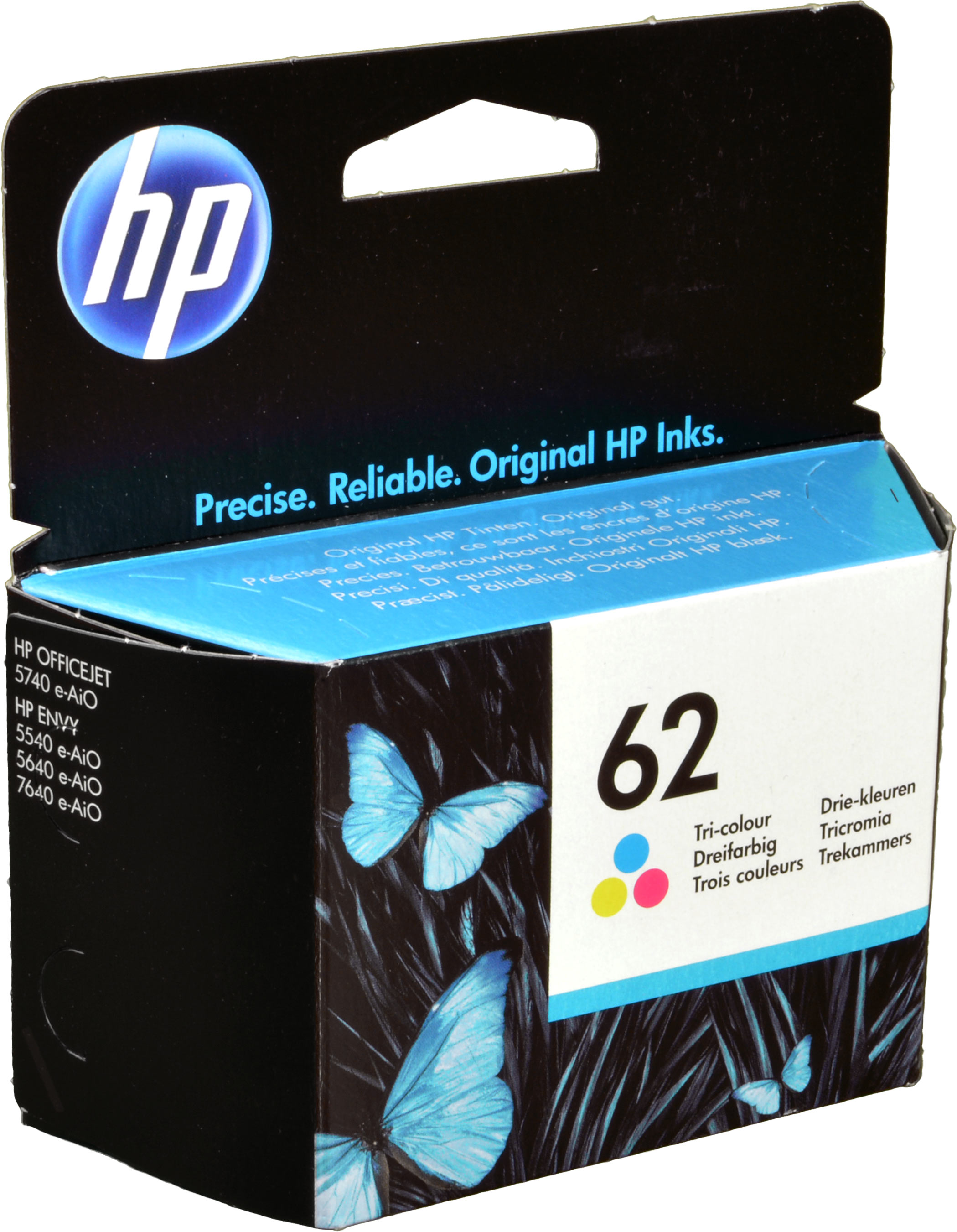 HP Tinte C2P06AE  62  3-farbig
