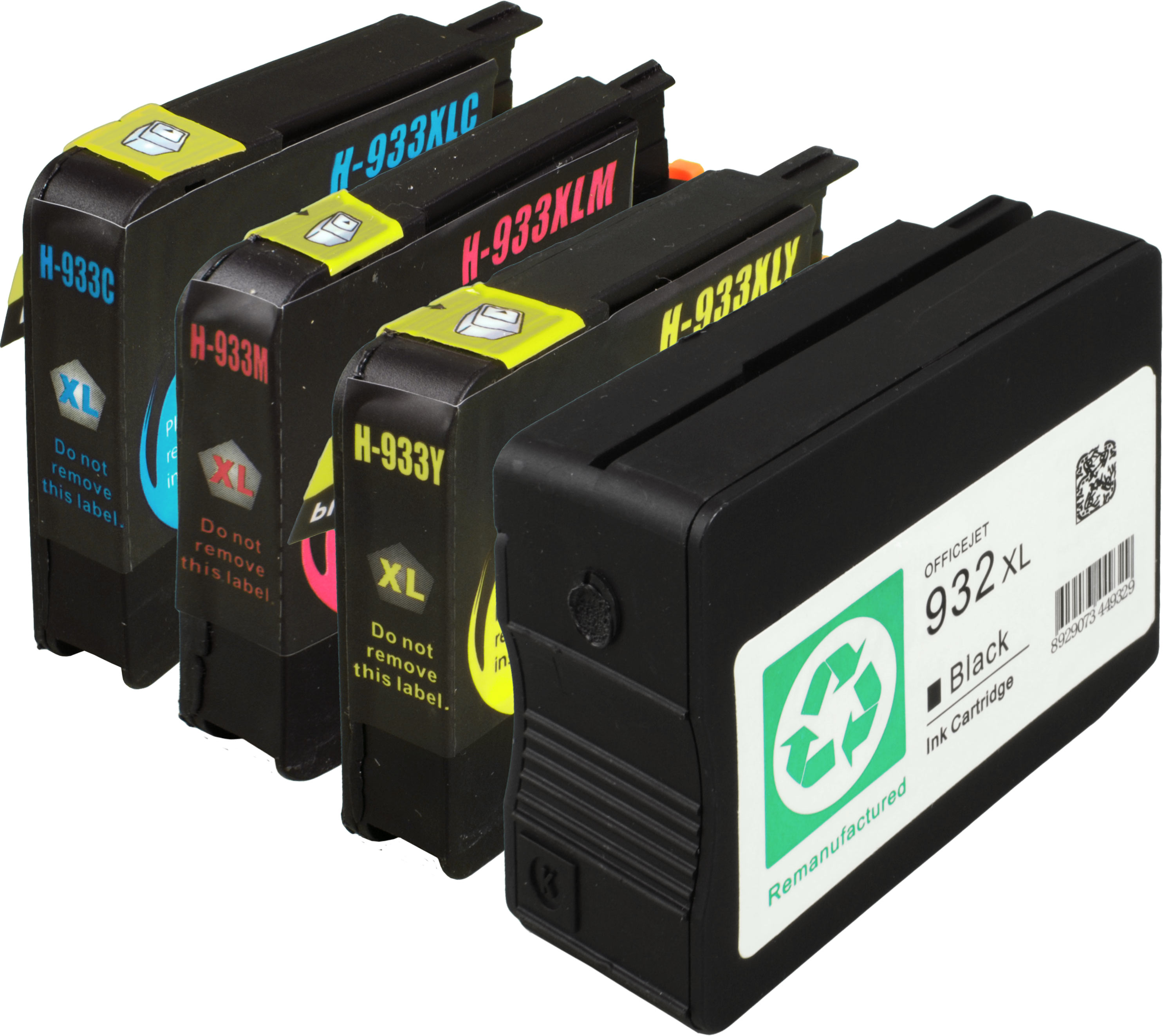 4260366326923 - 4 Tinten ersetzt HP 932XL 933XL  4-farbig