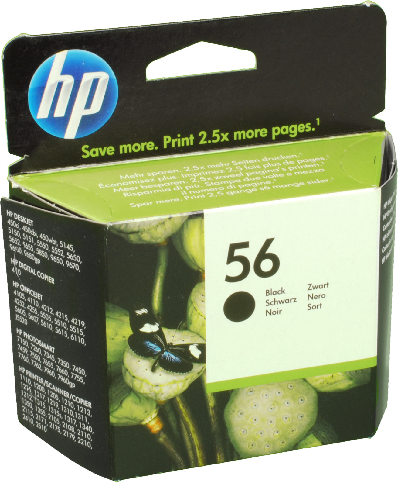 HP Tinte C6656AE  56  schwarz