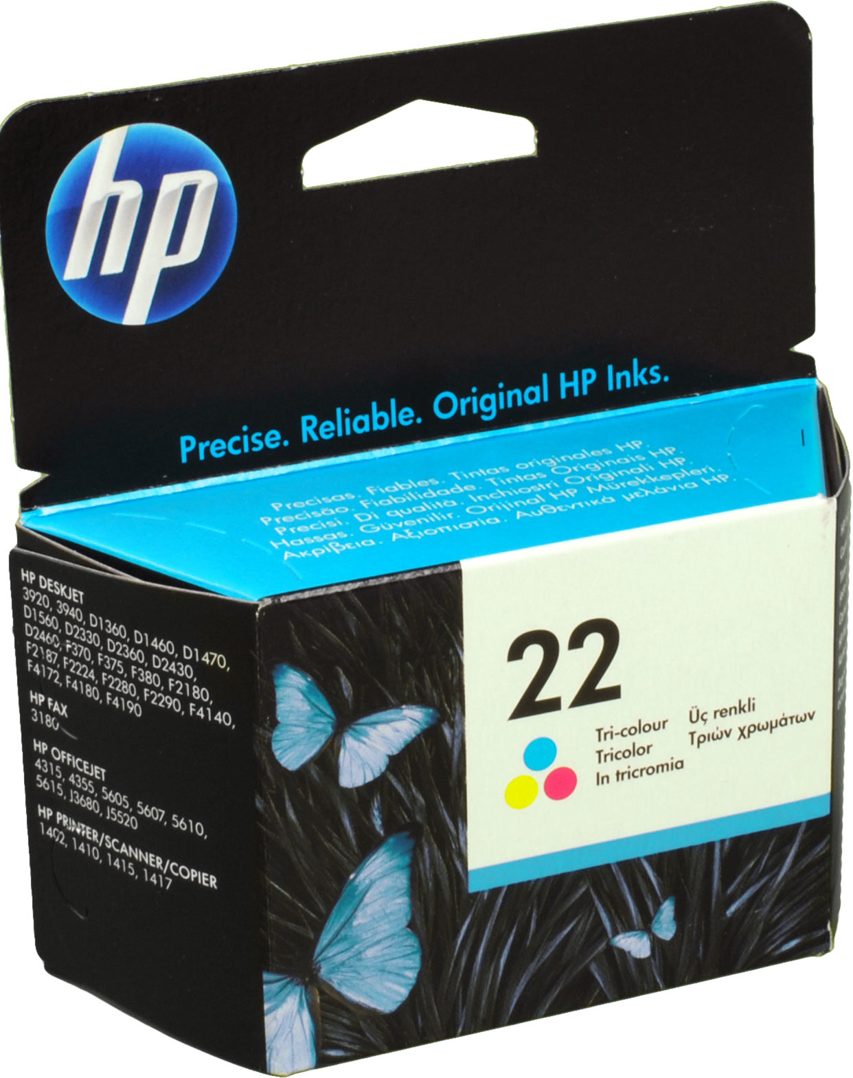 HP Tinte C9352AE  22  3-farbig