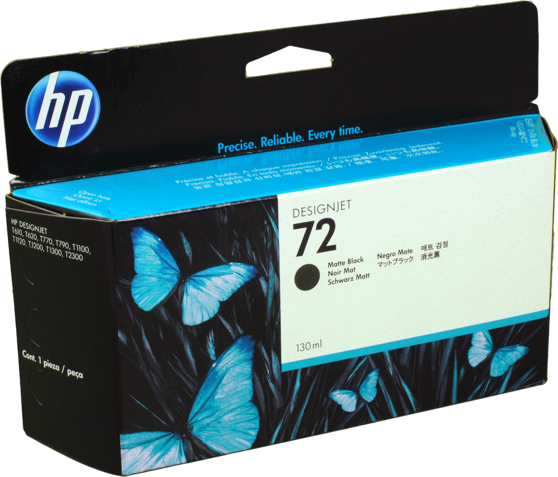 HP Tinte C9403A 72 matt schwarz