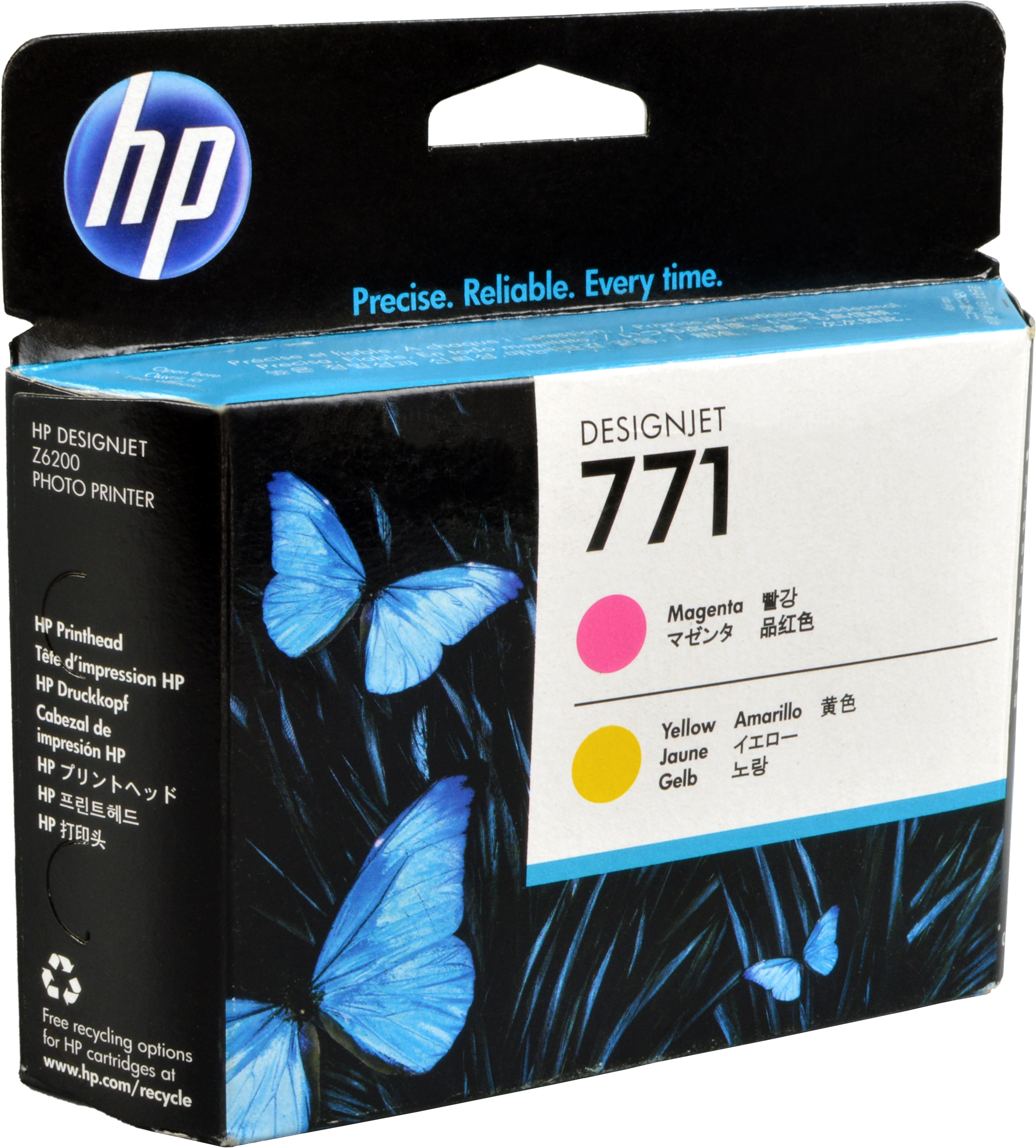 HP Druckkopf CE018A 771 magenta + yellow