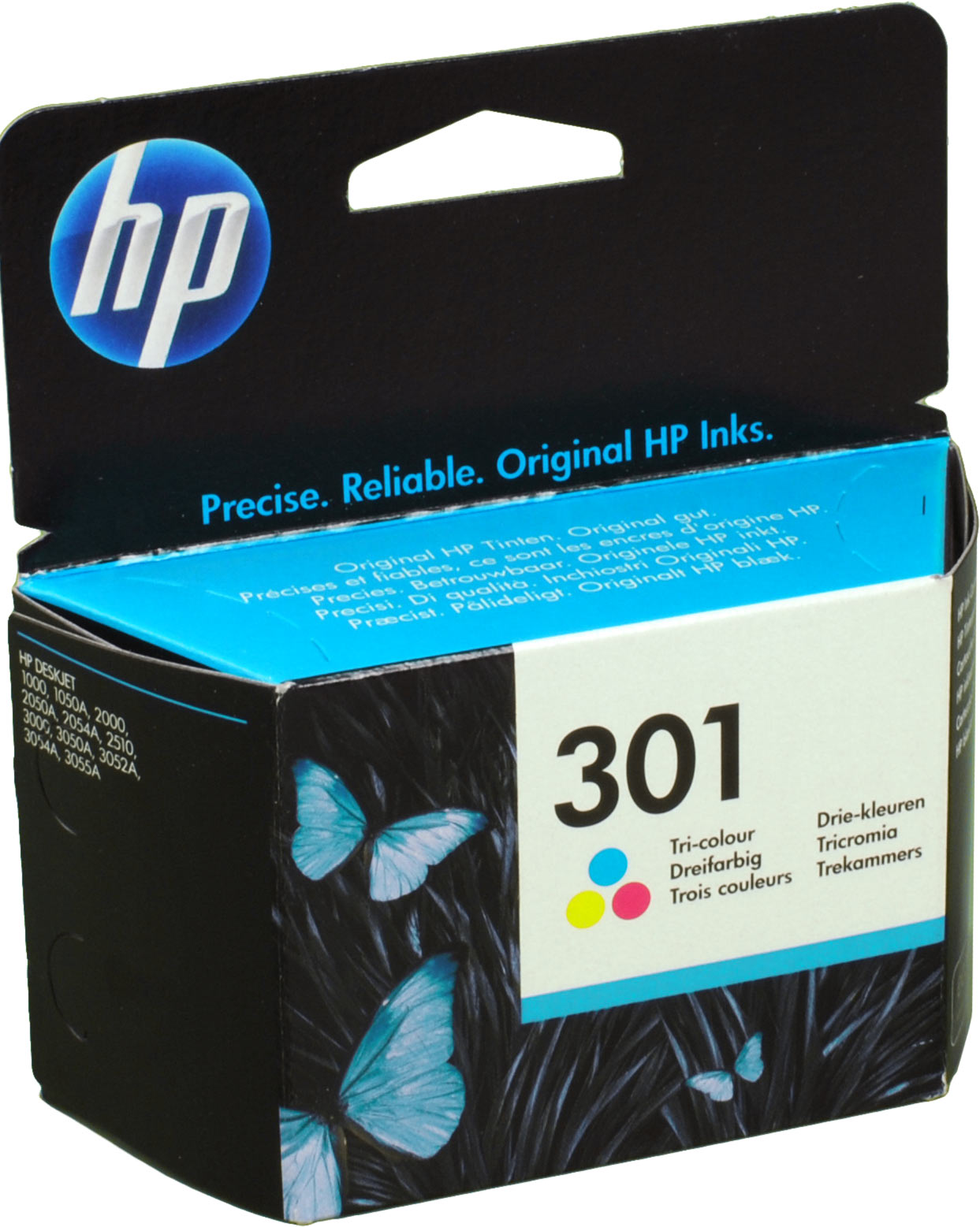 HP Tinte CH562EE  301  3-farbig
